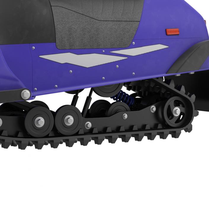 3D Snowmobile Generic model