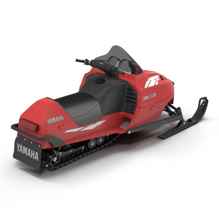 Snowmobile Yamaha 3D