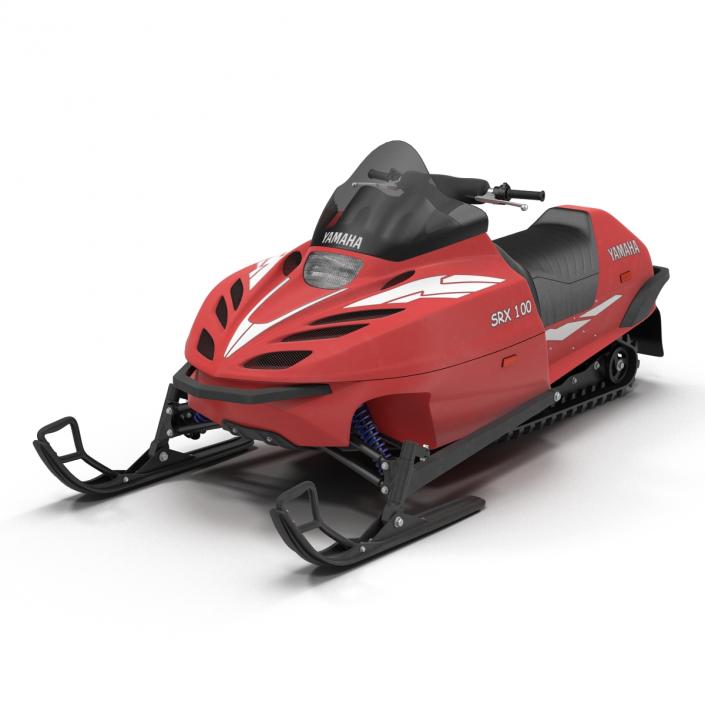 Snowmobile Yamaha 3D