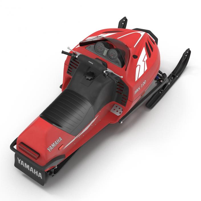 Snowmobile Yamaha 3D