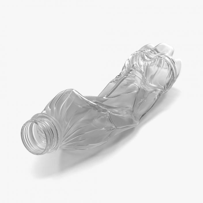 Crushed Plastic Bottle 3D