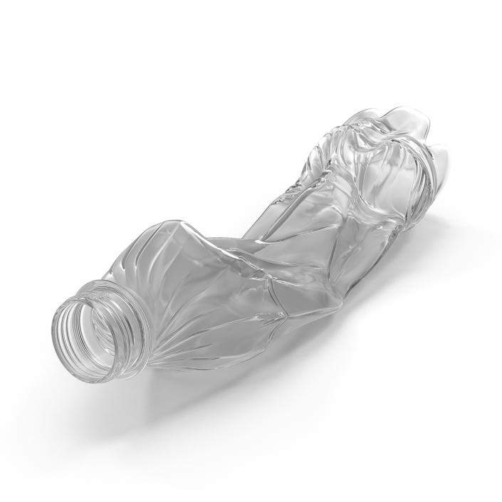 Crushed Plastic Bottle 3D