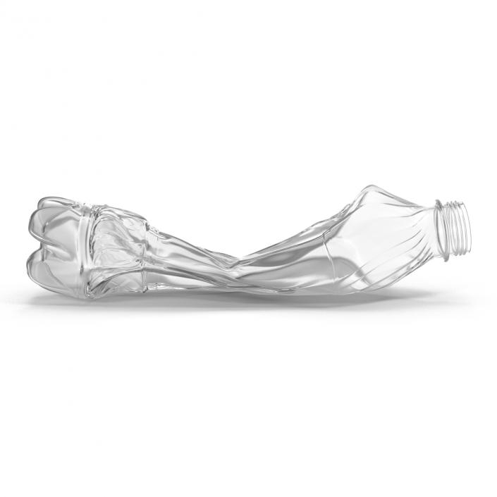 Crushed Plastic Bottle 3D