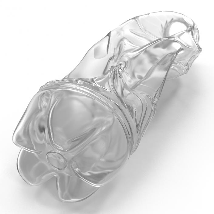 Crushed Plastic Bottle 3D