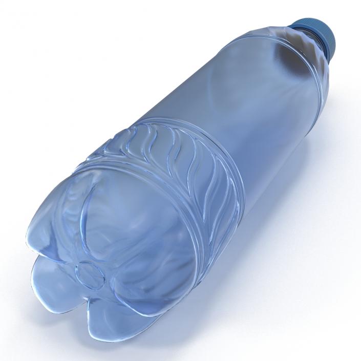 3D model Plastic Water Bottle Blue