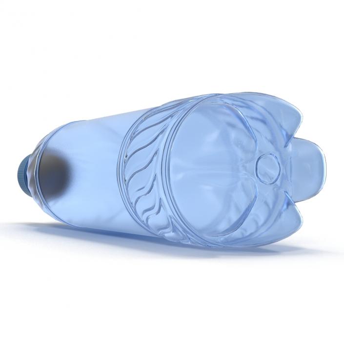 3D model Plastic Water Bottle Blue