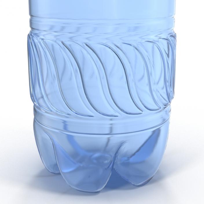 3D model Plastic Water Bottle Blue