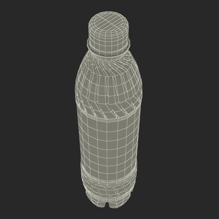 3D model Plastic Water Bottle Blue