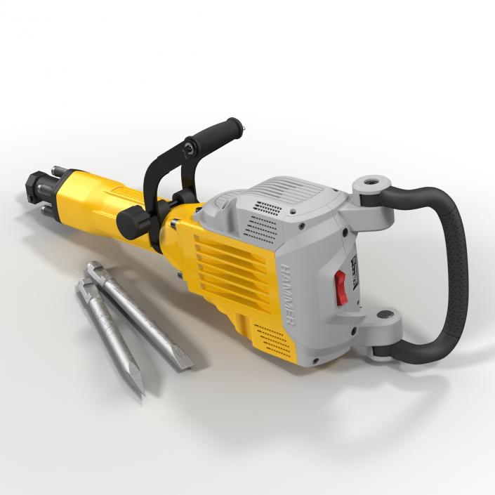 3D Electric Demolition Jack Hammer