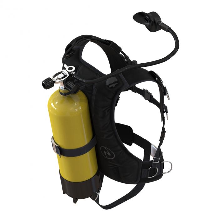 3D Diving Equipment 3 model