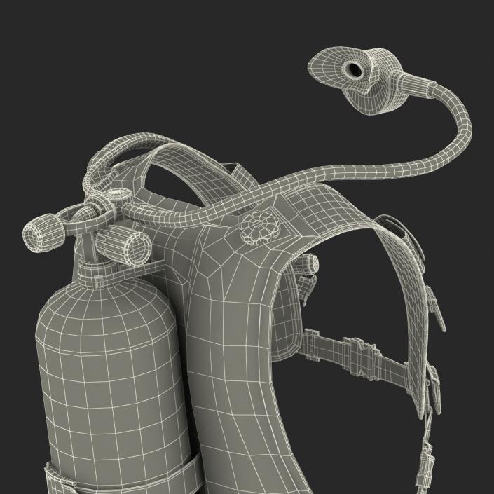 3D Diving Equipment 3 model