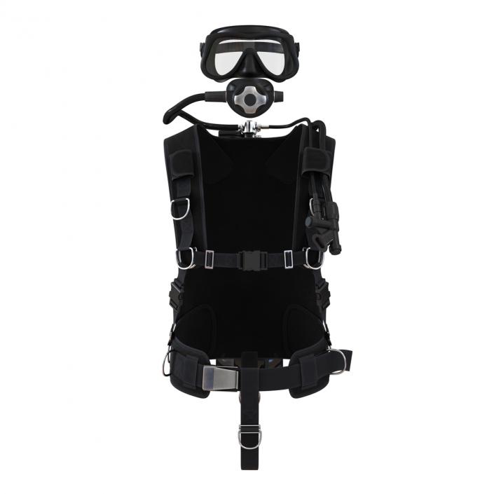 3D Diving Equipment 2 model