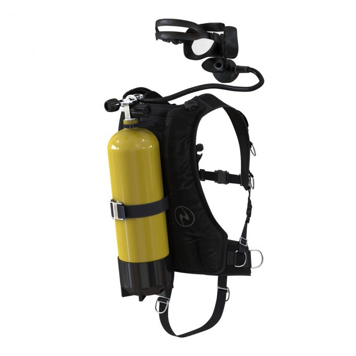 3D Diving Equipment 2 model