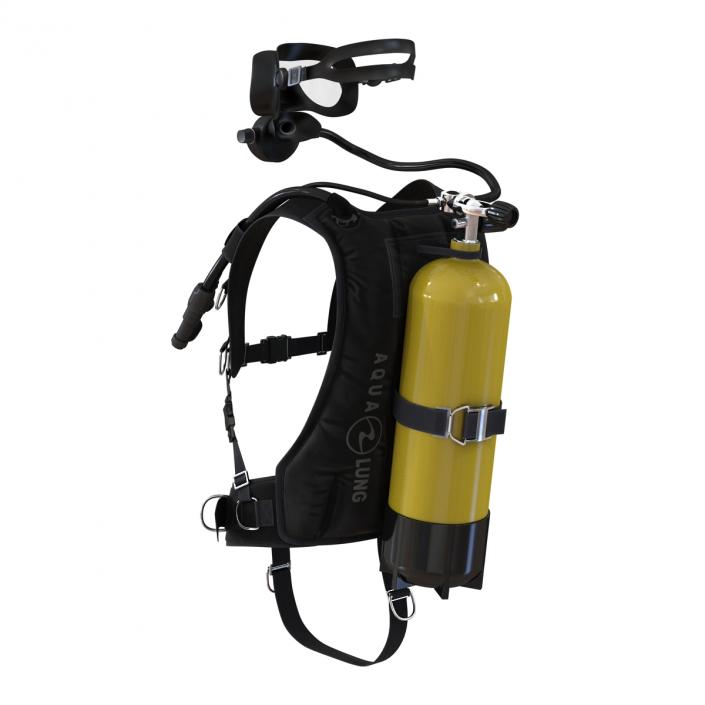 3D Diving Equipment 2 model