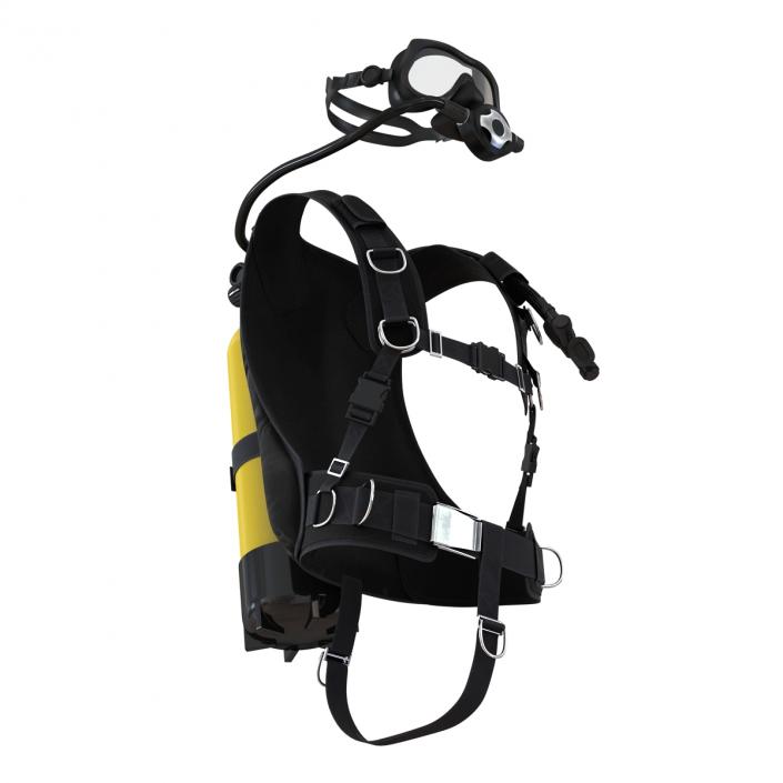 3D Diving Equipment 2 model