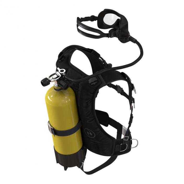 3D Diving Equipment 2 model