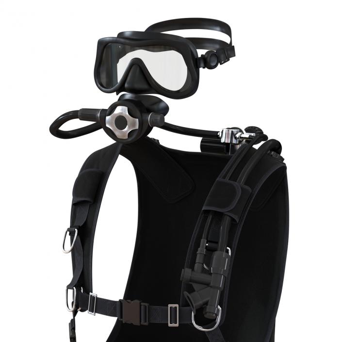 3D Diving Equipment 2 model