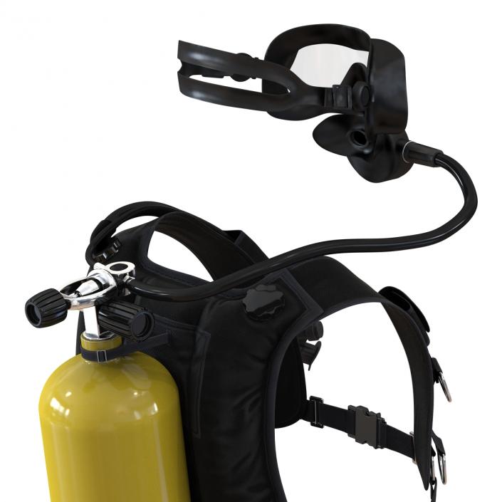 3D Diving Equipment 2 model