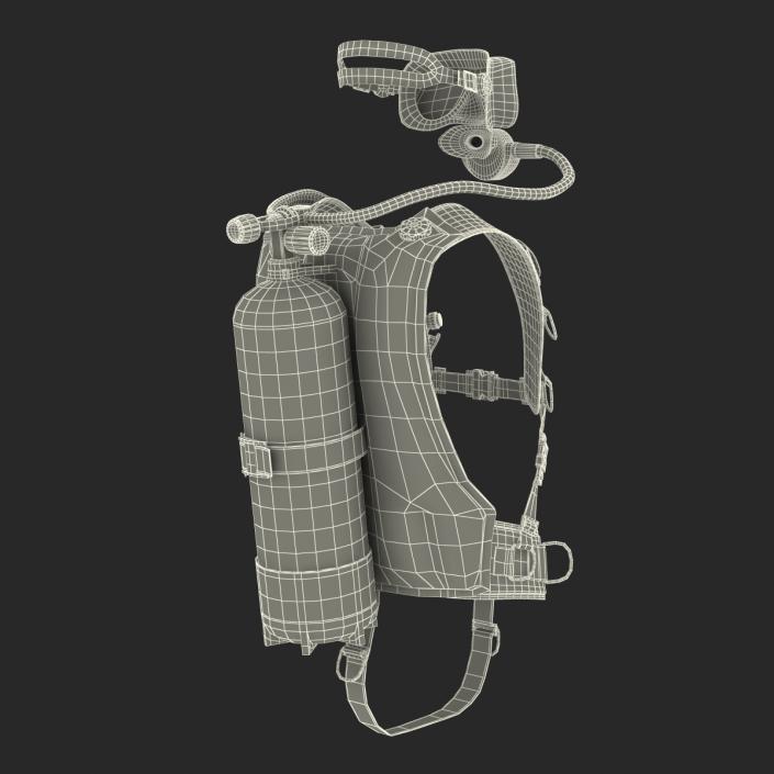 3D Diving Equipment 2 model