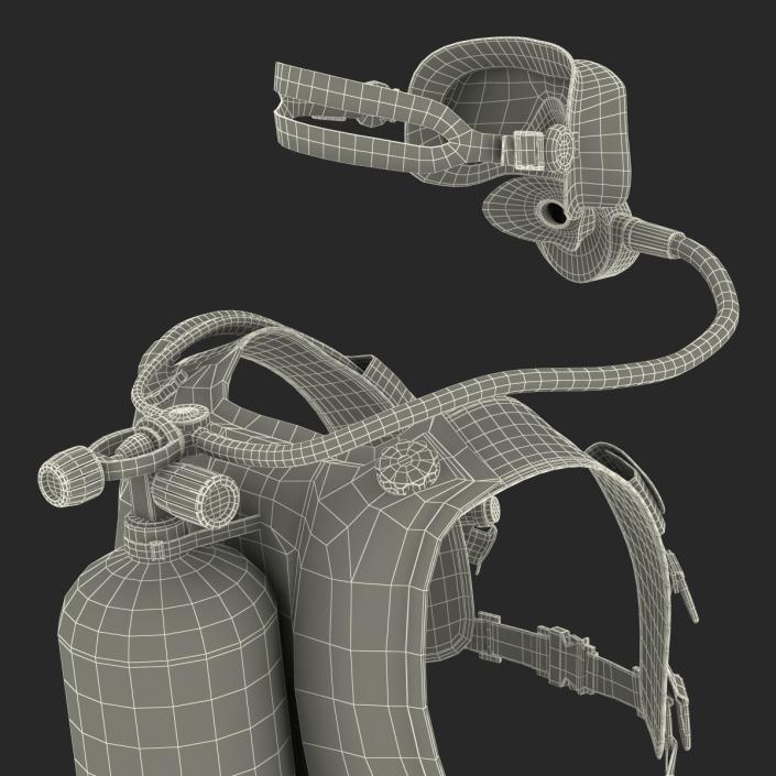 3D Diving Equipment 2 model