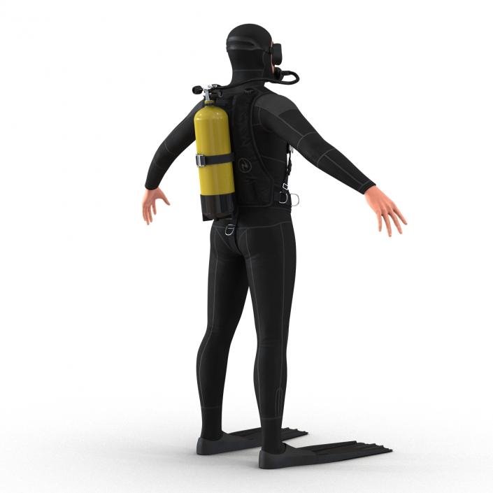 Diver 3D model