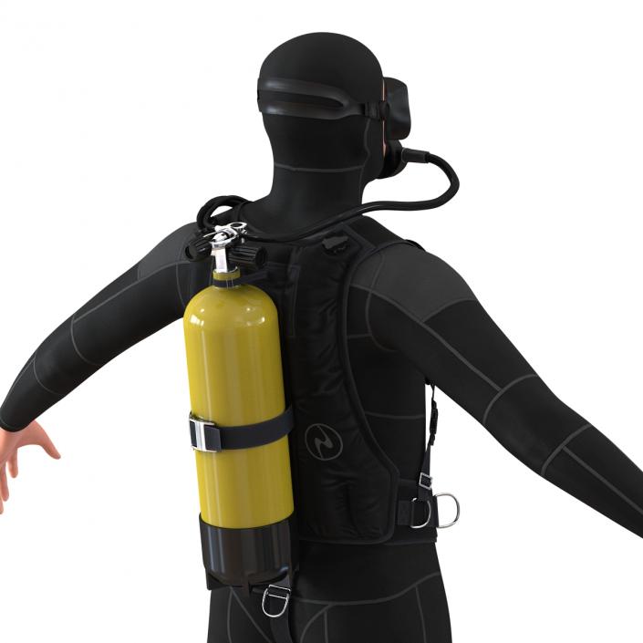 Diver 3D model