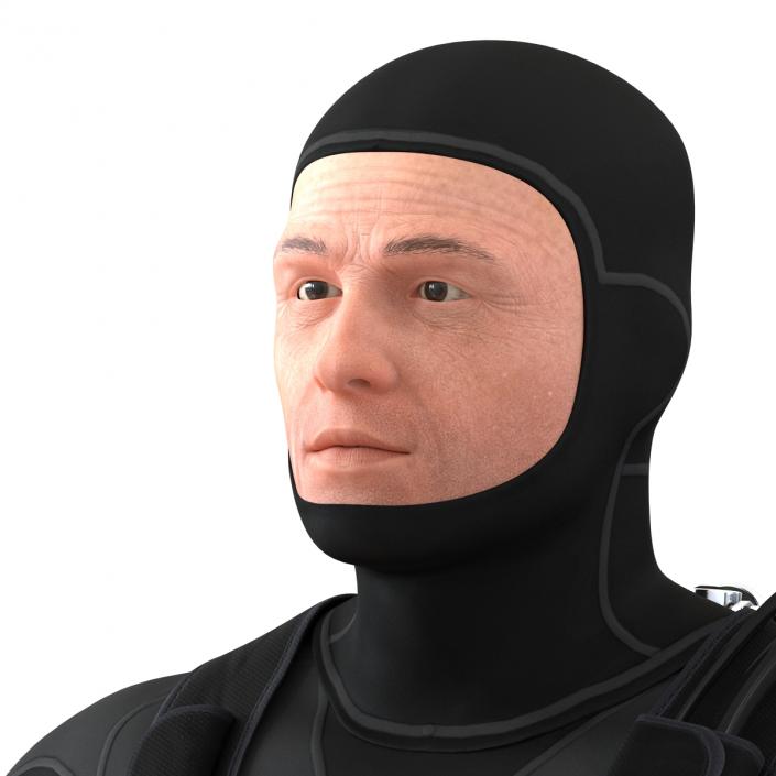 Diver 3D model