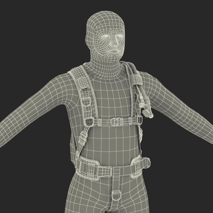 Diver 3D model