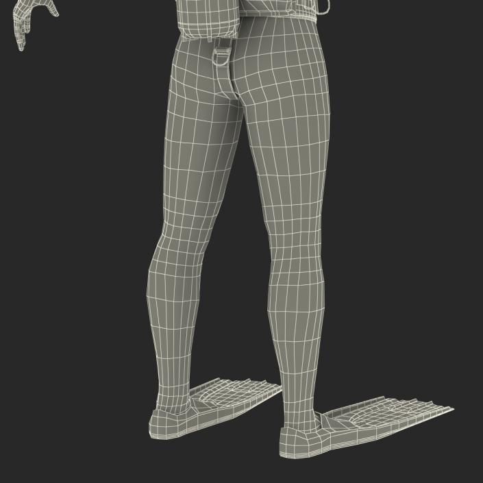 Diver 3D model