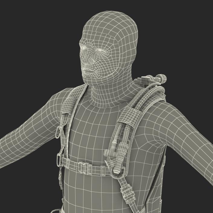 Diver Rigged 3D