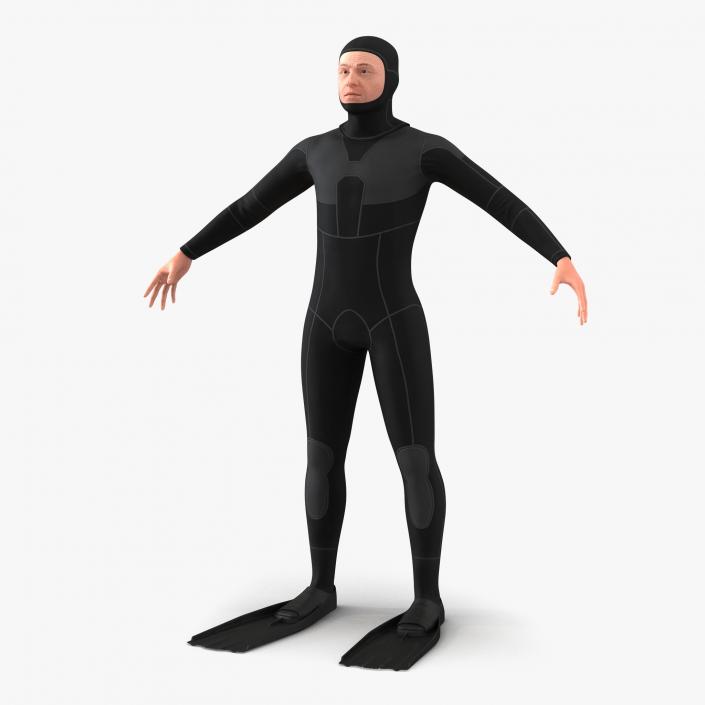 Diver 2 3D model