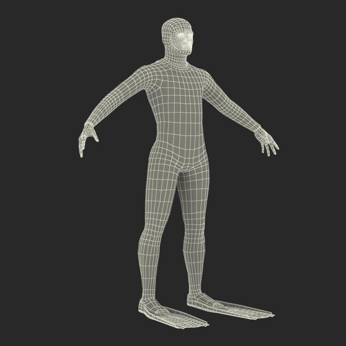 Diver 2 3D model