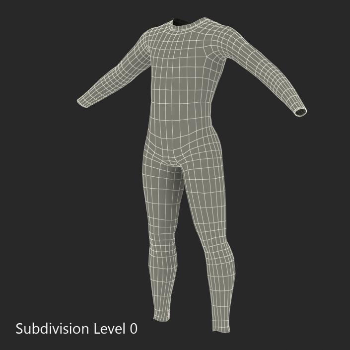 Dive Wetsuit 3 3D model