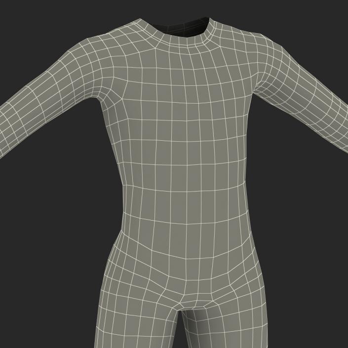 Dive Wetsuit 3 3D model