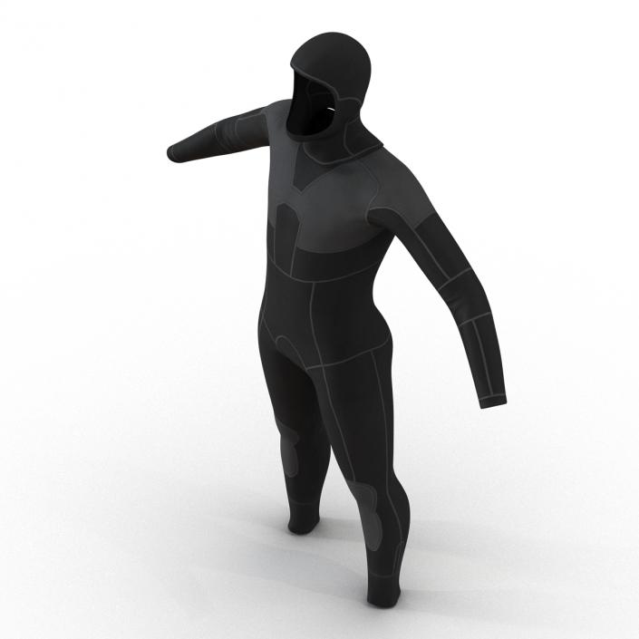 Dive Wetsuit 2 3D model