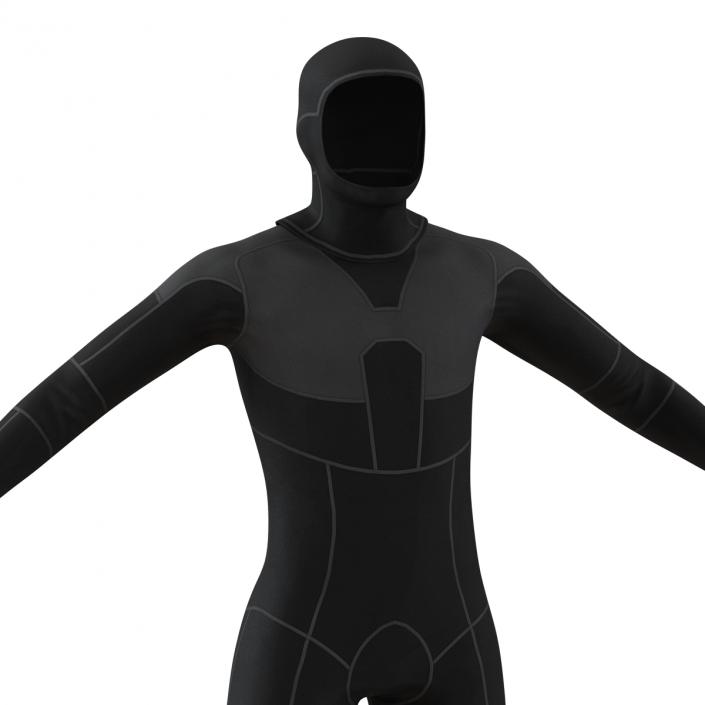 Dive Wetsuit 2 3D model