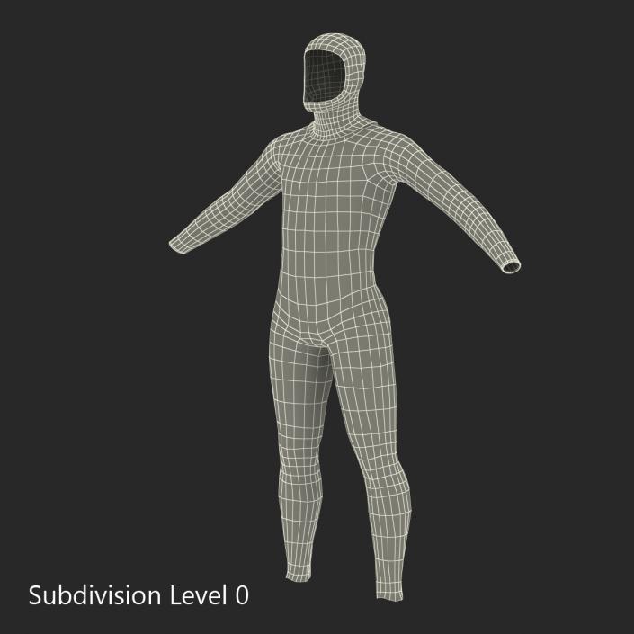 Dive Wetsuit 2 3D model