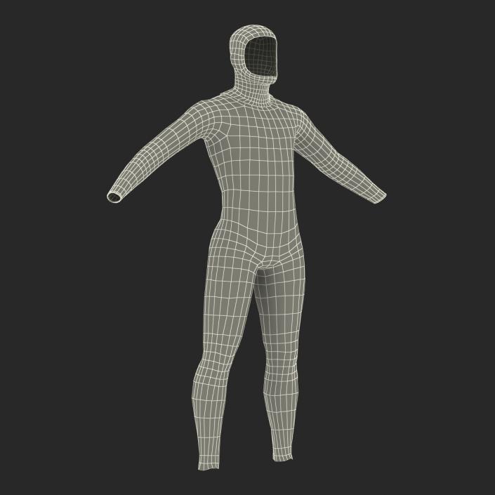 Dive Wetsuit 2 3D model