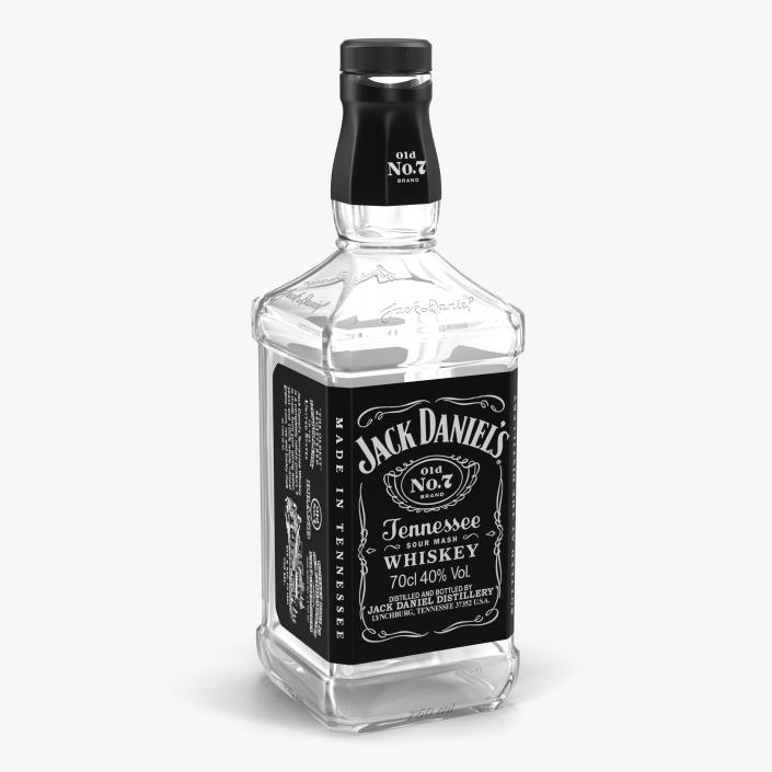 3D model Jack Daniels Bottle Empty