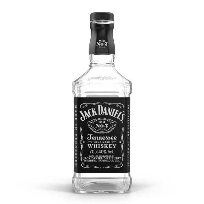 3D model Jack Daniels Bottle Empty