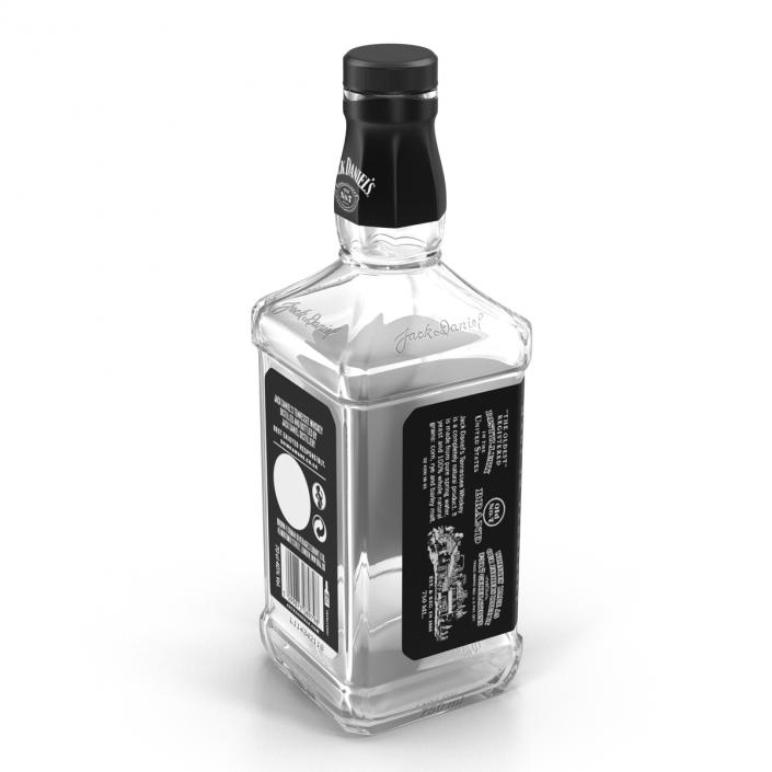 3D model Jack Daniels Bottle Empty