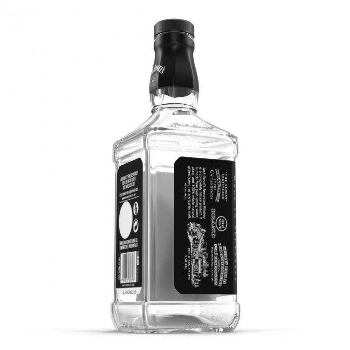 3D model Jack Daniels Bottle Empty