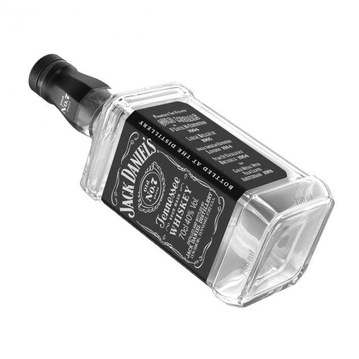 3D model Jack Daniels Bottle Empty