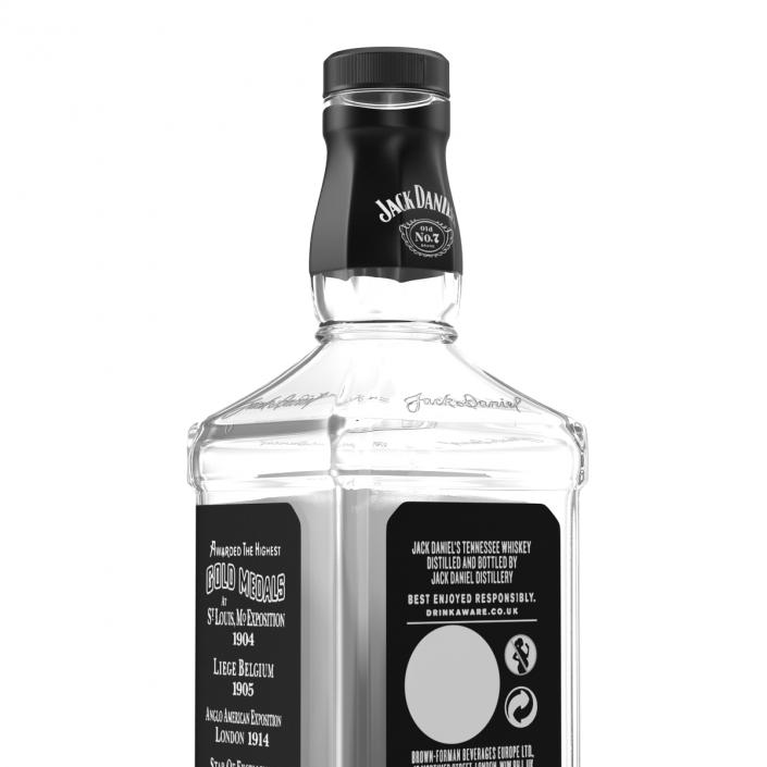 3D model Jack Daniels Bottle Empty