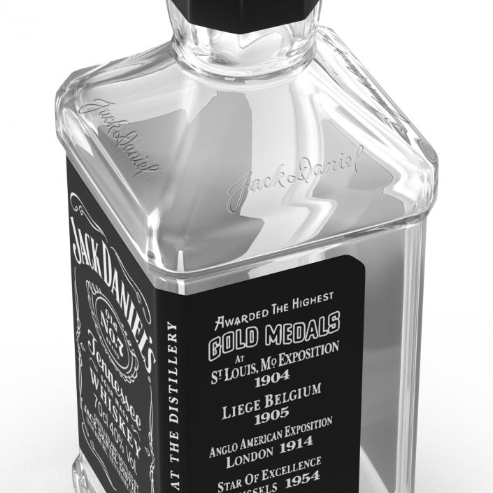 3D model Jack Daniels Bottle Empty