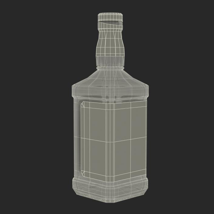 3D model Jack Daniels Bottle Empty