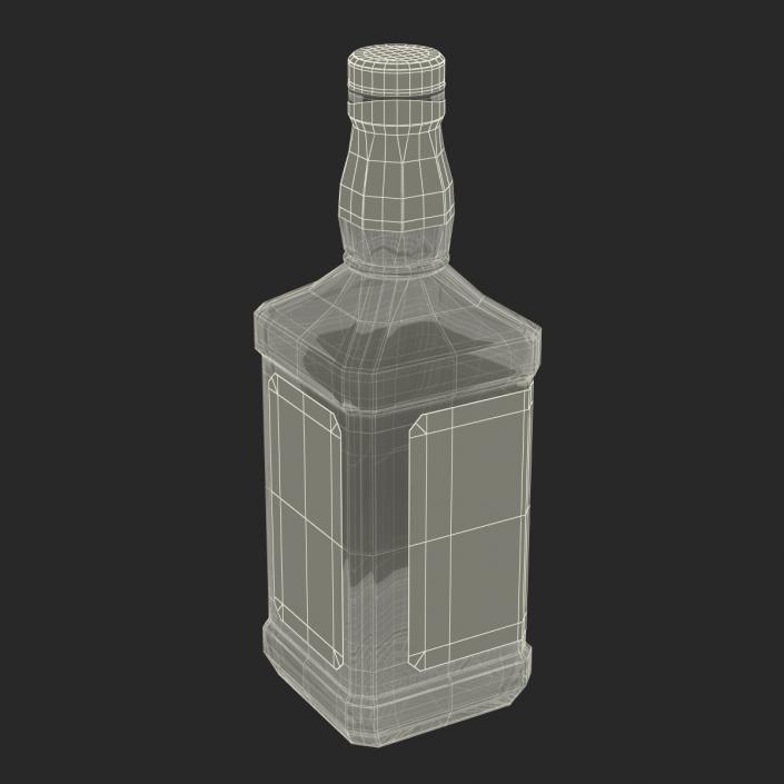 3D model Jack Daniels Bottle Empty