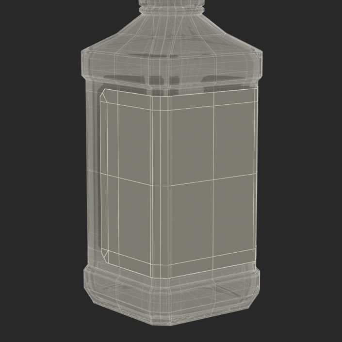 3D model Jack Daniels Bottle Empty