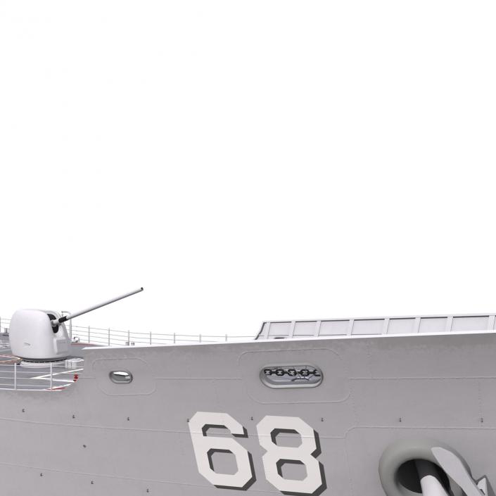 Ticonderoga Class Cruiser Anzio CG-68 3D