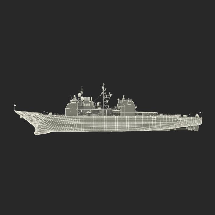 Ticonderoga Class Cruiser Anzio CG-68 3D